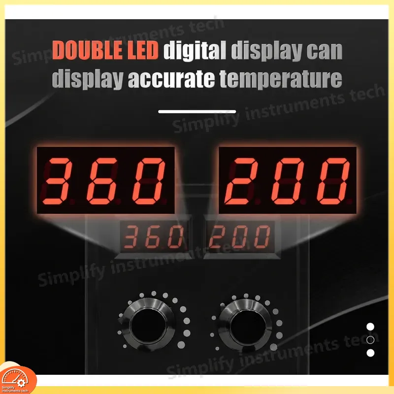 8586D Lehimleme İstasyonu 2'si - 2 In 1 Soldering Rework Station 750W incelemesi ve fiyatı