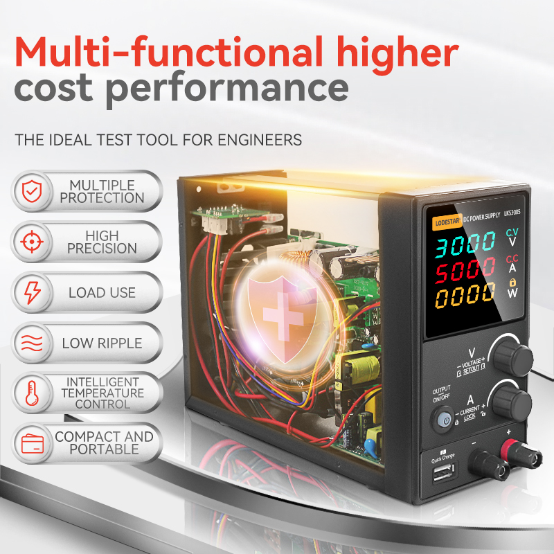LODESTAR 30V 5A/10A DC Regülel - High Precision Dc Power Supply 30V 10A incelemesi ve fiyatı