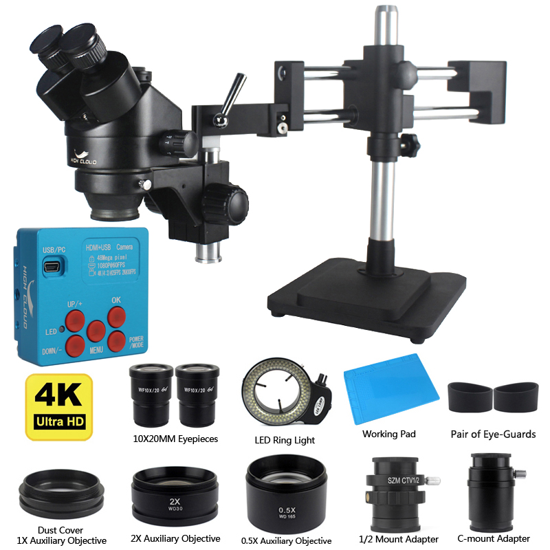 48MP HDMI USB Endüstriyel Kame - Simul-Focal Industrial Microscope 4K Hdmi incelemesi ve fiyatı