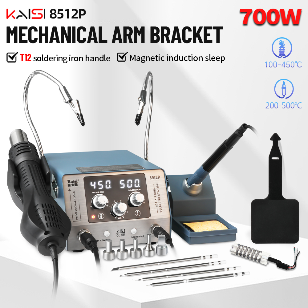 Kaisi 8512P Lehimleme İstasyon - T12 Soldering Station Oled incelemesi ve fiyatı