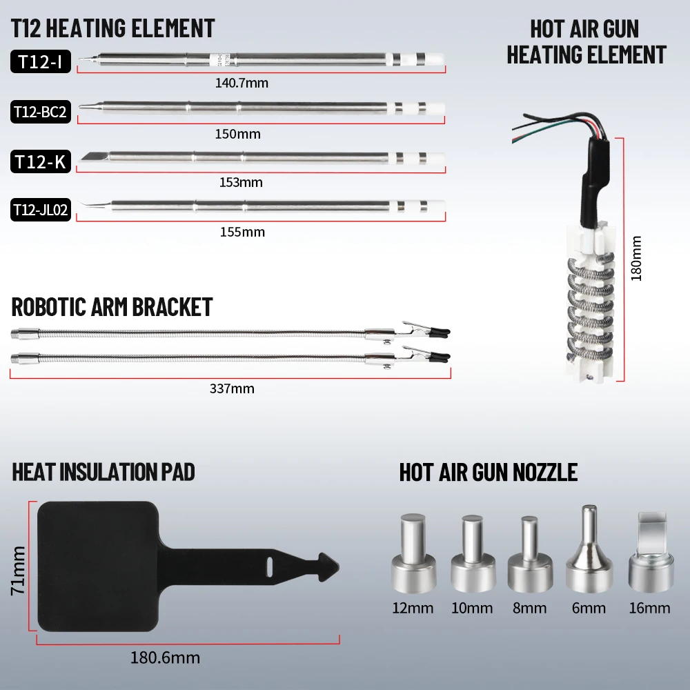 Kaisi 8512P Lehimleme İstasyon - T12 Soldering Station Oled incelemesi ve fiyatı